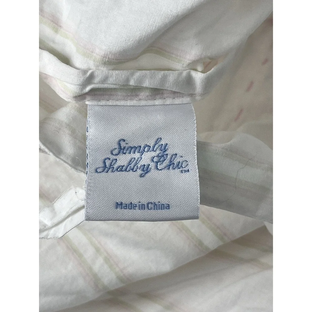 Simply Shabby Chic Cherry Blossom Standard Pillow Sham Pillowcase Satin SET of 2